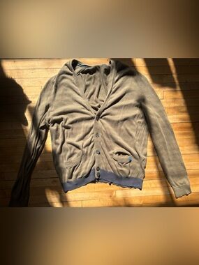 Women’s Marc Jacob’s Olive Green Button-Front Cardigan Sweater